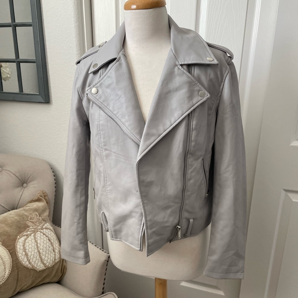 Forever 21 Faux Leather Moto Jacket